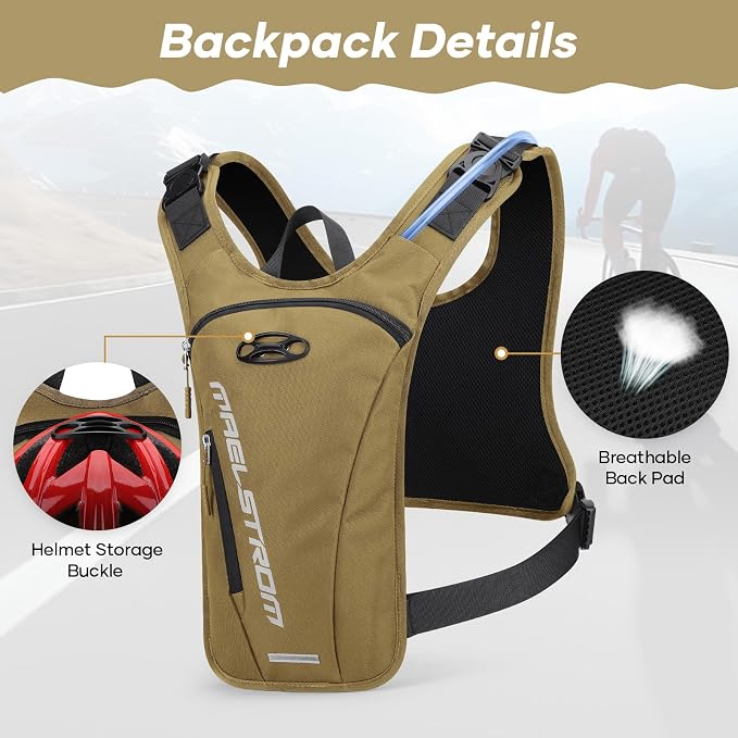 Maelstrom Running Vest, Detachable Hydration Backpack - Image 3