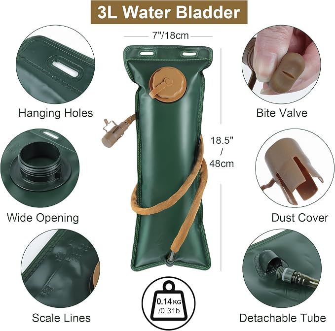 Tactical Hydration Pack Backpack - Image 2