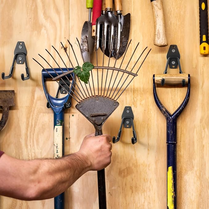 LANDNEOO Garage Hooks, Heavy Wall Mount Duty Hooks - Image 6