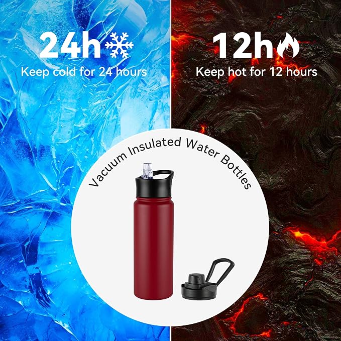 24oz Insulated Water Bottle - Image 4