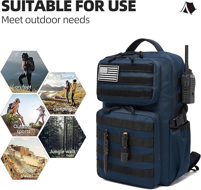 Wotony Military Tactical Backpack - Image 3
