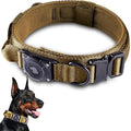 2026 Upgrade Waterproof AirTag Dog Collar, Military Tactical Dog Collar by ODOKELE