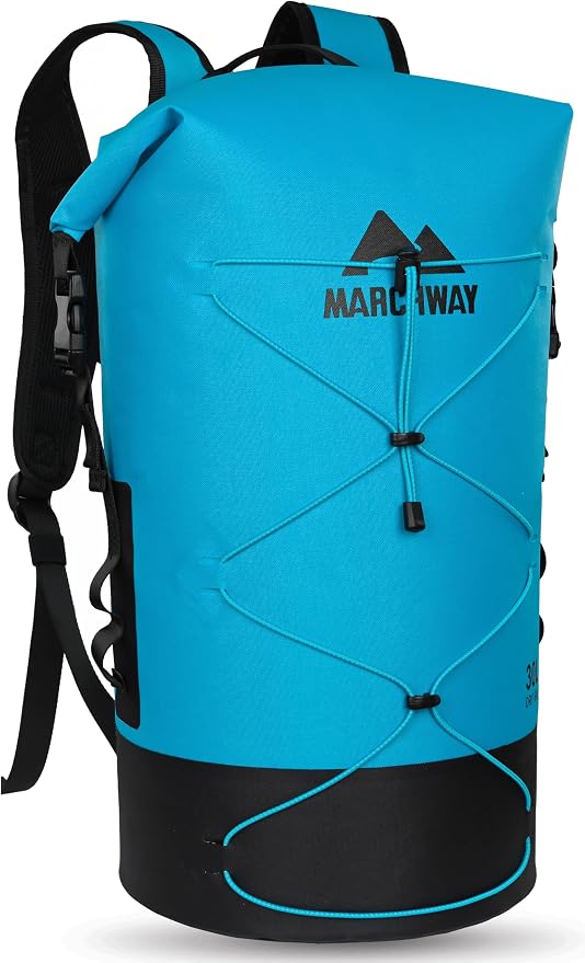 MARCHWAY Floating Roll Top Dry Bag, Flexible Lightweight TPU Waterproof by MARCHWAY