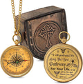 Handmade Brass Antique Compass by ELYTHOS