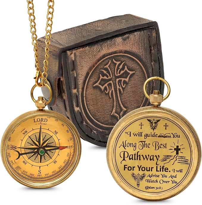 Handmade Brass Antique Compass by ELYTHOS