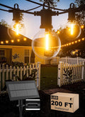 Zuske Solar String Lights Outdoor Waterproof 200FT by Zuske