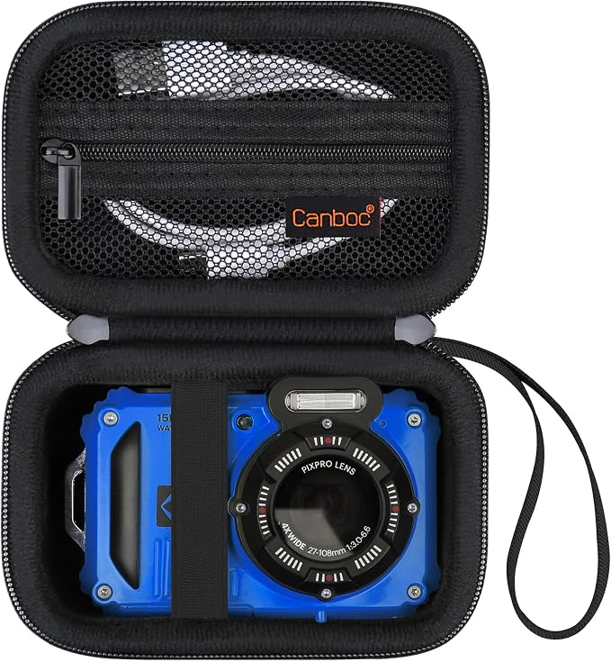 Canboc Carrying Case for Kodak PIXPRO WPZ2 Rugged Waterproof Digital Camera by Canboc