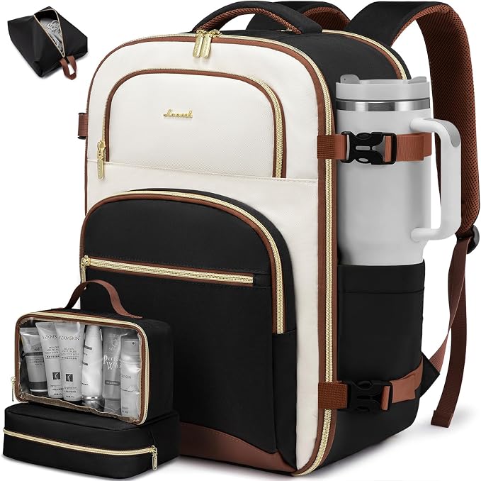 LOVEVOOK Travel Backpack for Women, 50L Airline Approved Carry On Backpack by LOVEVOOK