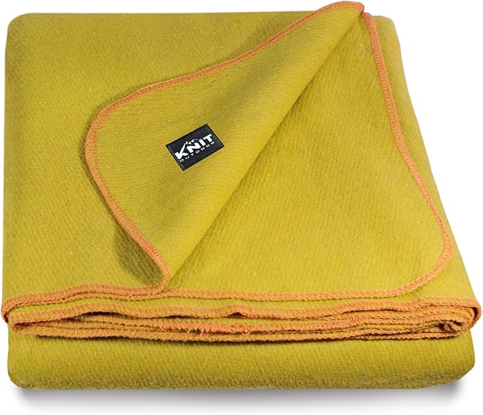 Large Military Wool Blanket by Unknown