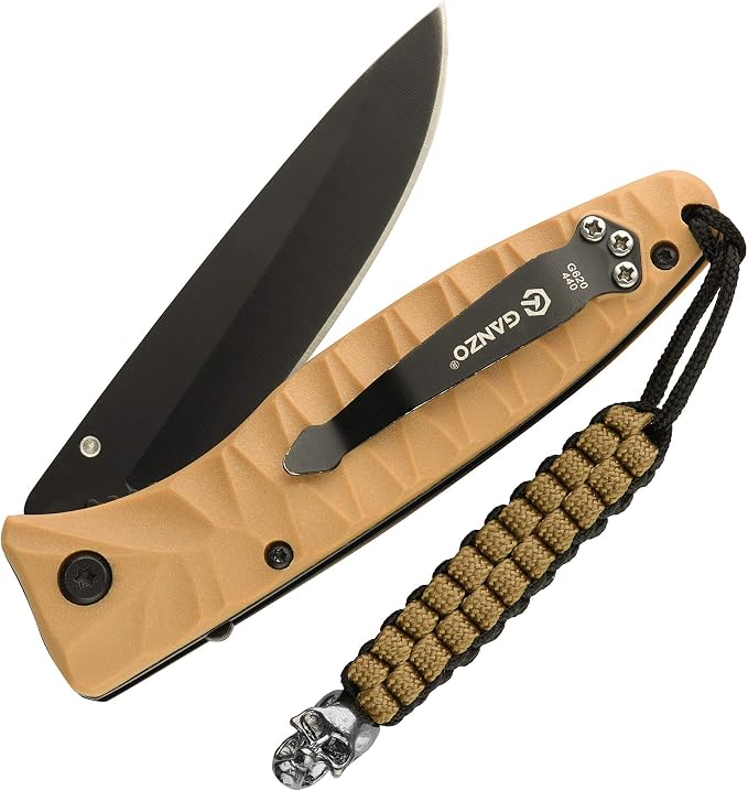 M-Tac Skull Knife Lanyard with Bead – Paracord Lanyard - Image 2