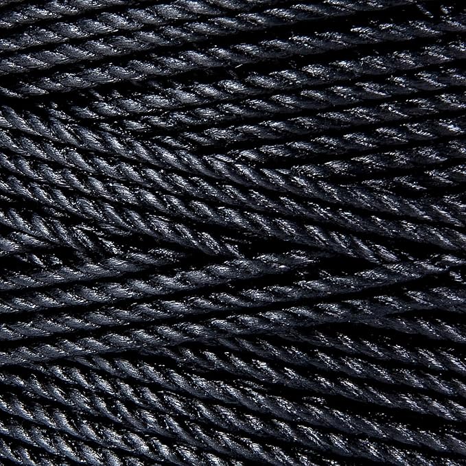 HONGDA Tarred Twine, 1080 Feet Nylon Twine #18 Bank Line-Black Nylon String - Image 2