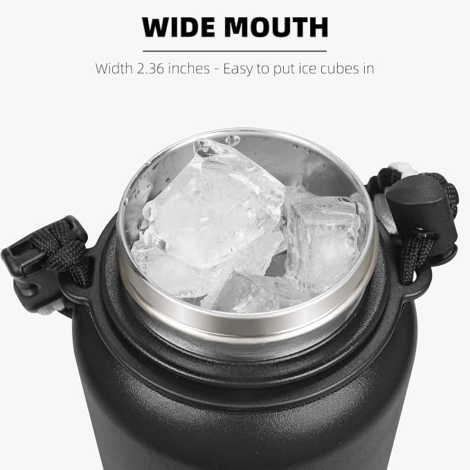 Fanhaw 40 oz Insulated Stainless Steel Water Bottle - Image 5