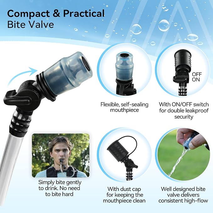 MARCHWAY Lightweight TPU Hydration Bladder 2L/3L - Image 4