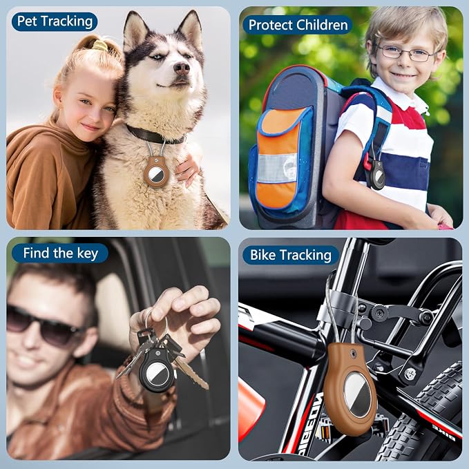 Waterproof Airtag Holder, 4 Pack Airtag Case - Image 6