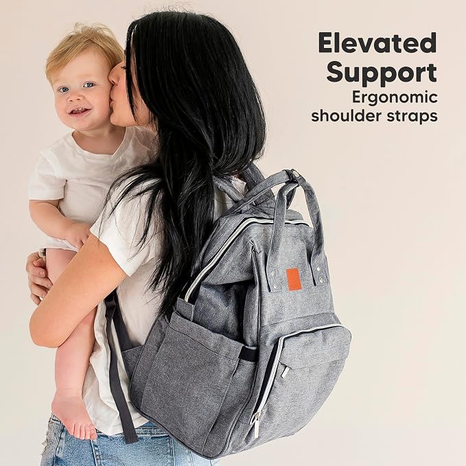 KeaBabies Baby Diaper Bag Backpack - Image 7