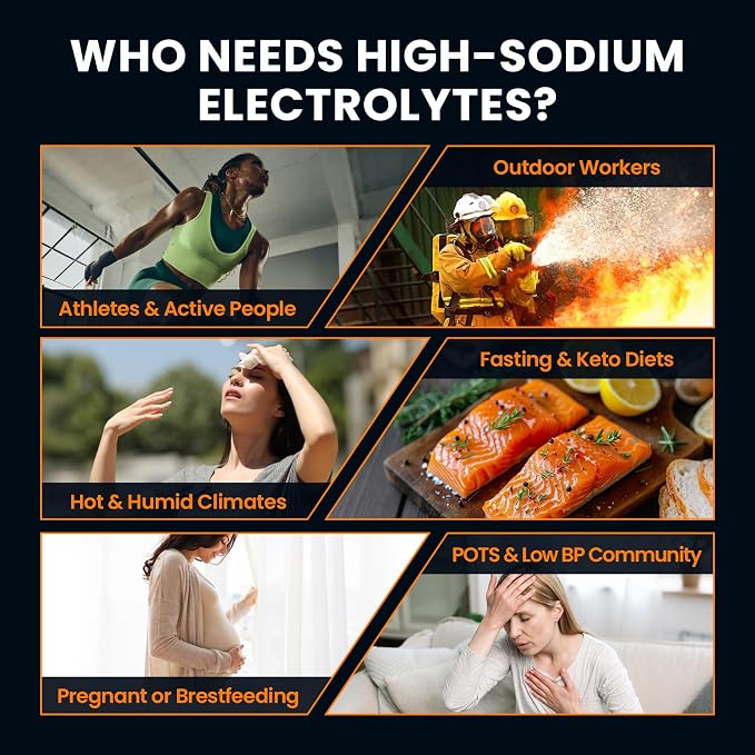Venture Pal High Sodium Electrolyte Powder Packets | Sugar Free Hydration Drink - Image 5