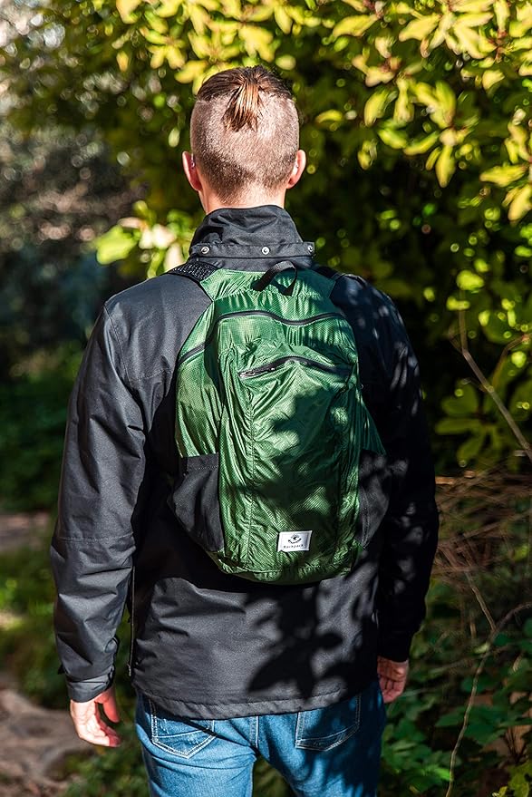 4Monster Hiking Daypack, Water Resistant Lightweight Packable Backpack - Image 4