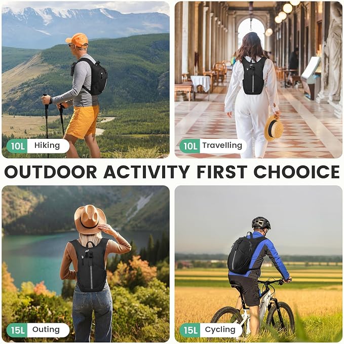 Small Hiking Backpack 10L - Image 9
