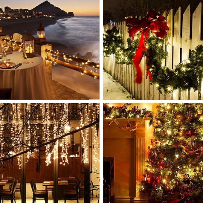 Extra-Long 144FT Solar String Lights - Image 9