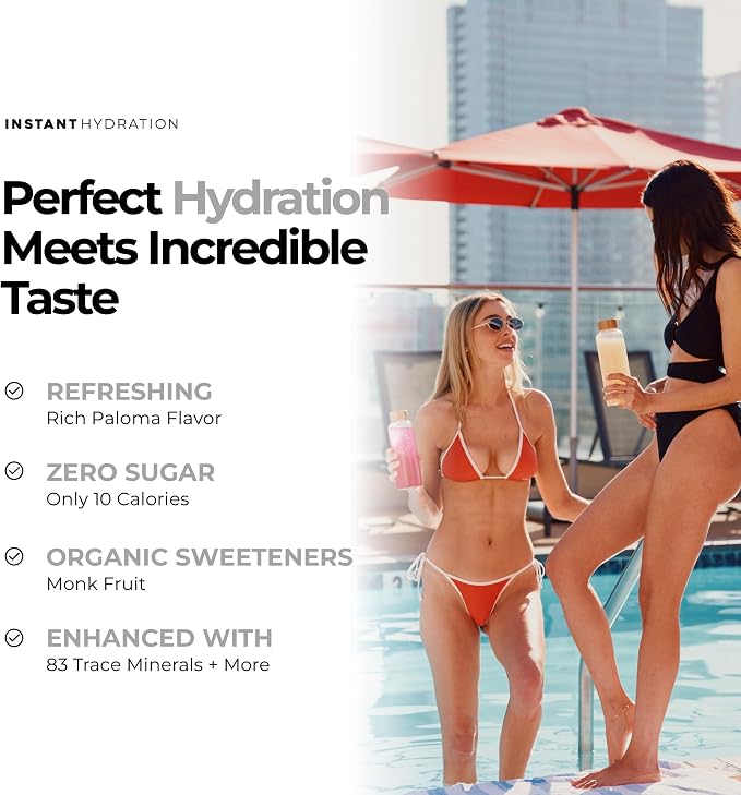 Instant Hydration Sugar Free Electrolytes Powder Packets Variety Pack - Image 3
