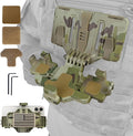 Tactical Gear Plate Carrier Vest Accessories, MOLLE Phone Chest Mount Holder by Unknown