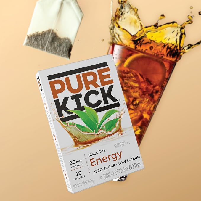 PURE KICK Energy Singles To Go Drink Mix, Includes 12 Boxes - Image 5