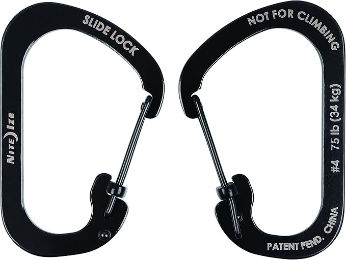 Nite IZE SlideLock Carabiner Stainless Steel - Image 2