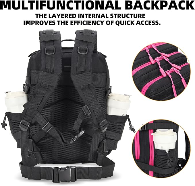 Lovelinks21 25L Tactical Military Backpack Small Travel Backpack - Image 5