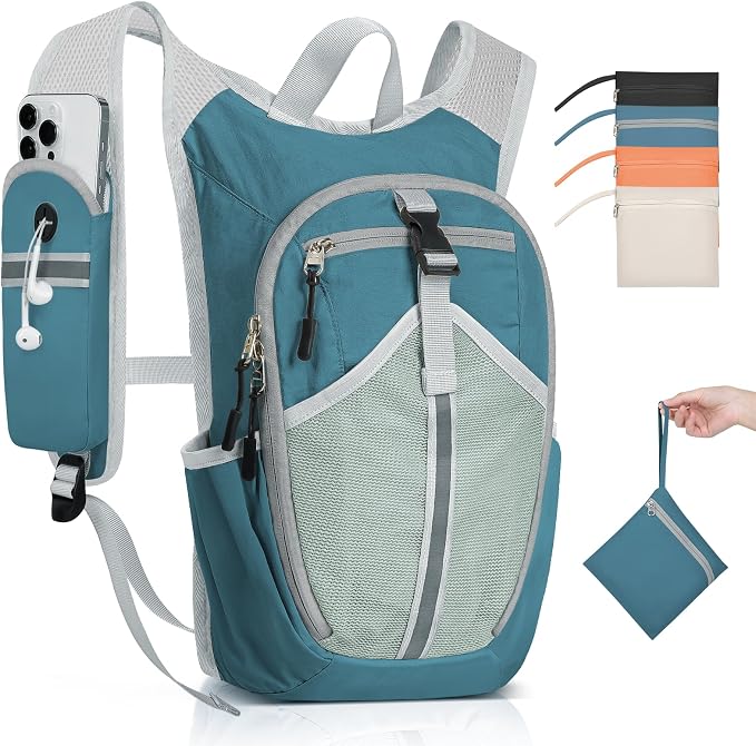 Small Hiking Backpack 10L-Lightweight Packable Foldable Backpack by Unknown