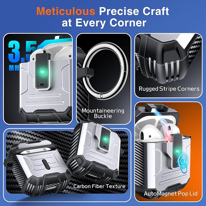 Armoured Heavy Duty for AirPods 1/2 Generation Case - Image 6