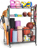 Mythinglogic Sports Equipment Garage Organizer, Garage Ball Storage by Mythinglogic