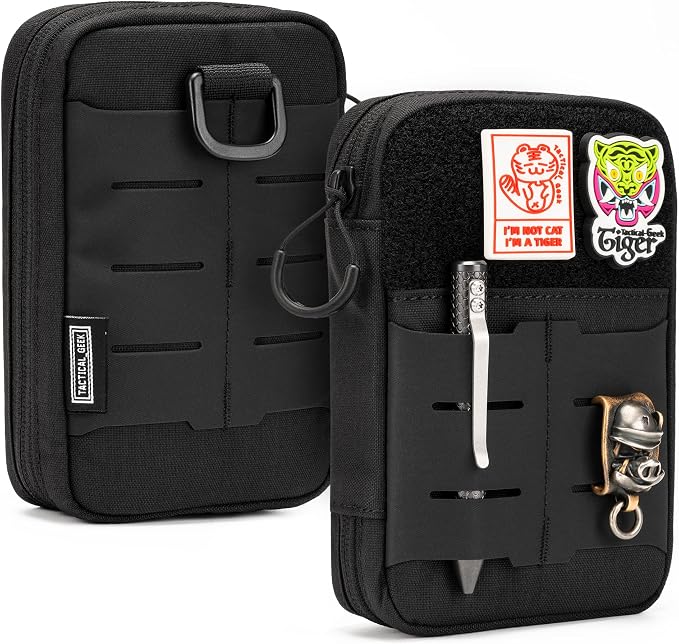 TACTICAL GEEK Block E2.0 EDC Compact Waist Pocket Pouch, Nylon Daily Utility by TACTICAL_GEEK