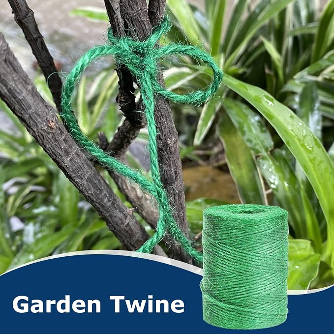 Vanhench 805ft Garden Twine for Gardening Climbing Plants Ties, Strong Natural - Image 3