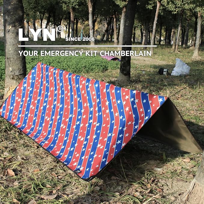 LYN Heavy Duty Emergency Blanket Survival Gear Waterproof Insulated Blanket - Image 6