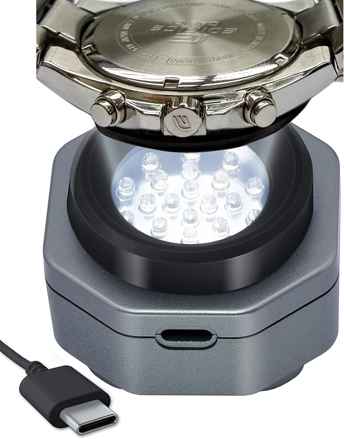 CoolFire - USB-C UV Free Solar Watch Fast Charger by Coolfire
