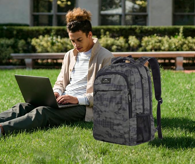 MATEIN 17.3 Inch Computer Backpack, Extra Large TSA Friendly Travel Laptop - Image 9