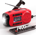 Runningsnail Emergency Weather Radio, 7400mWh Hand Crank Emergency Radio by RunningSnail