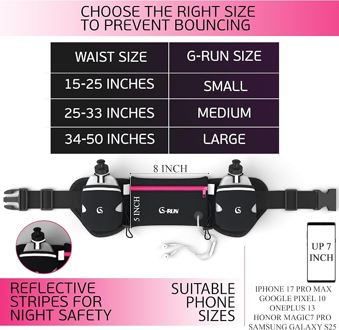 Q-RUN Hydration Running Belt - Image 3
