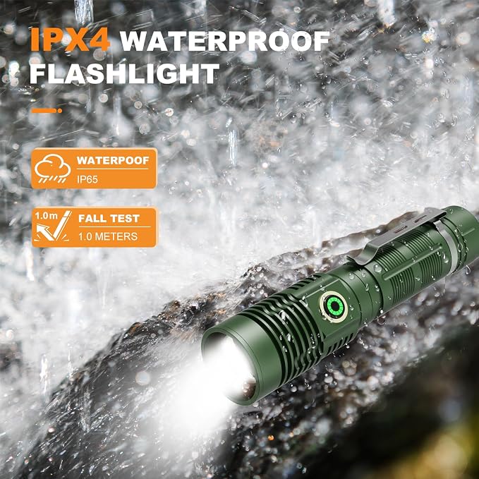 Hoxida Small Tactical Flashlights High Lumens - Image 7