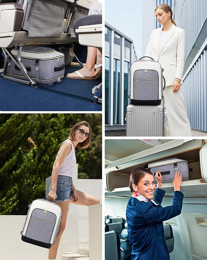 LOVEVOOK Large Travel Backpack for Women, TSA Carry on Backpack for Airplanes - Image 6