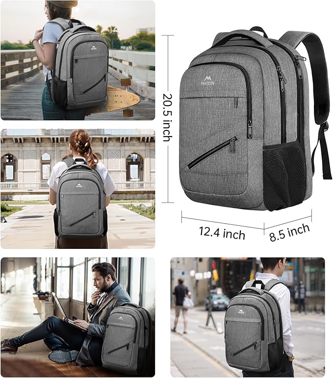 MATEIN 18 Inch Extra Large Laptop Backpack, 50 L Travel Backpack - Image 6