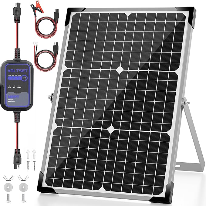 Voltset Solar Panel Kit 30W 12V by Voltset