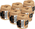 Manila Rope - 3/8 Inch 600' - 3 Strand Cordage Twisted Braided Rope - Thick by XposeSafety