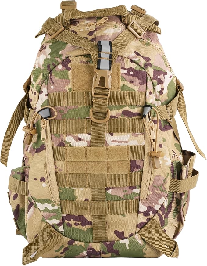 aiGear Tactical Backpack for Men, 25L Military Backpack, 3-Day Bug Out Bag for by aiGear