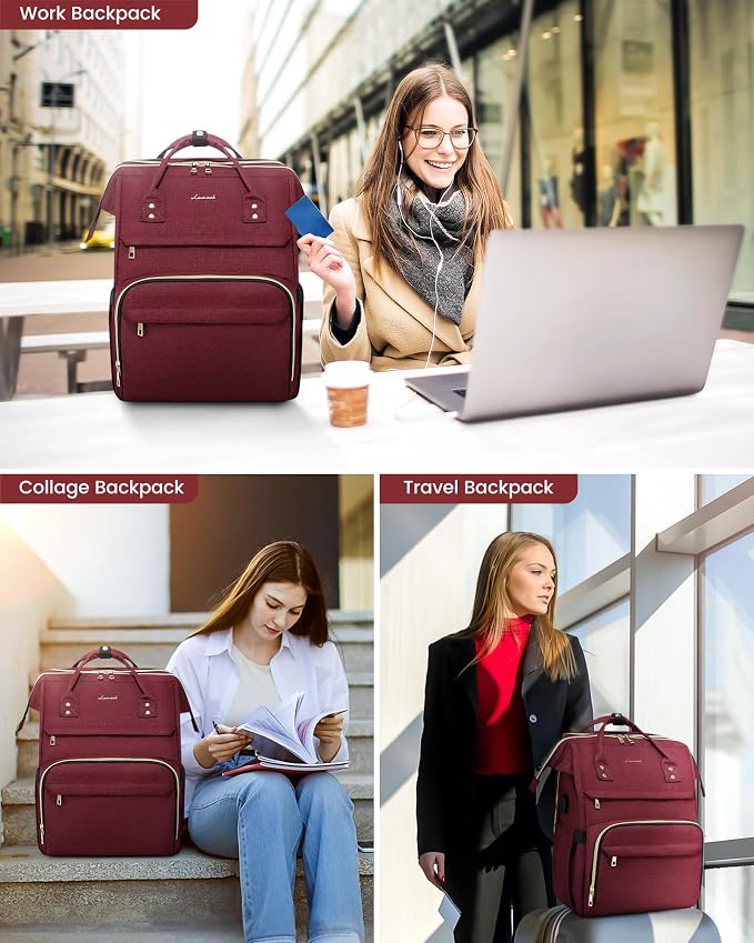 LOVEVOOK 17.3 Inch Laptop Backpack, Large Travel Backpack - Image 7