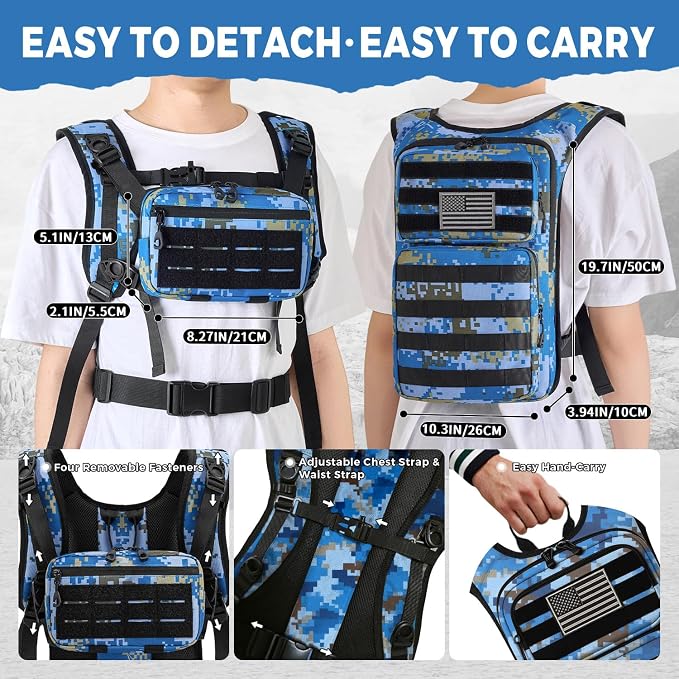 Koculemi Tactical Hydration Backpack - Image 3