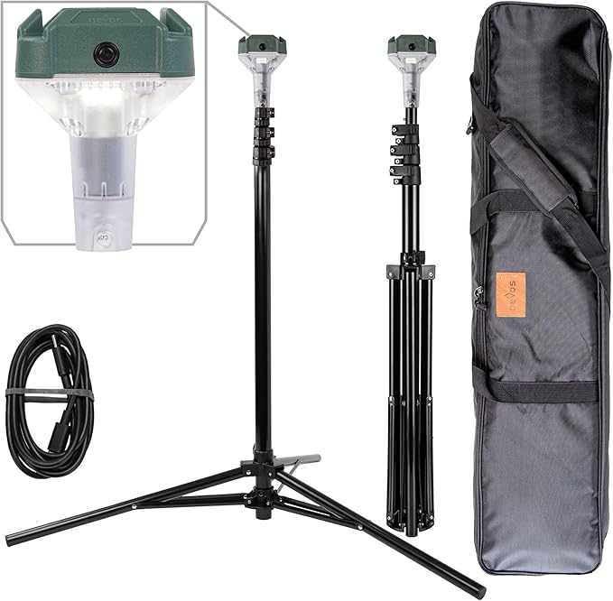 Devos Outdoor | LightRanger 800 Lumen Rechargeable Telescoping LED Lantern | 30 by Devos
