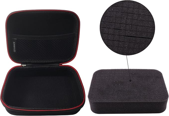 EVA Hard Case with Foam，6.7 x4.7 x2.5 inches Hard Sided Camera/Digital Case EVA - Image 3