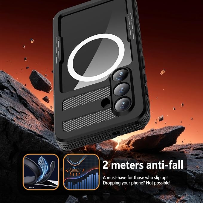 Hllhunkhe for Samsung Galaxy S26 Case, Rugged Full Body Underwater Protective - Image 5