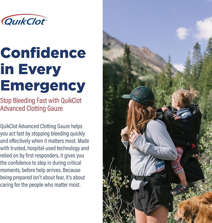 Adventure Medical Kits QuikClot Advanced Clotting Gauze - Image 8